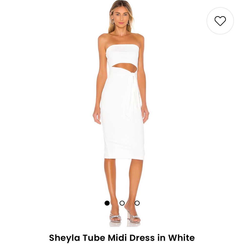 Revolve White Tube Dress